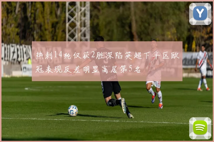 热刺14轮仅获2胜深陷英超下半区欧冠表现反差明显高居第5名